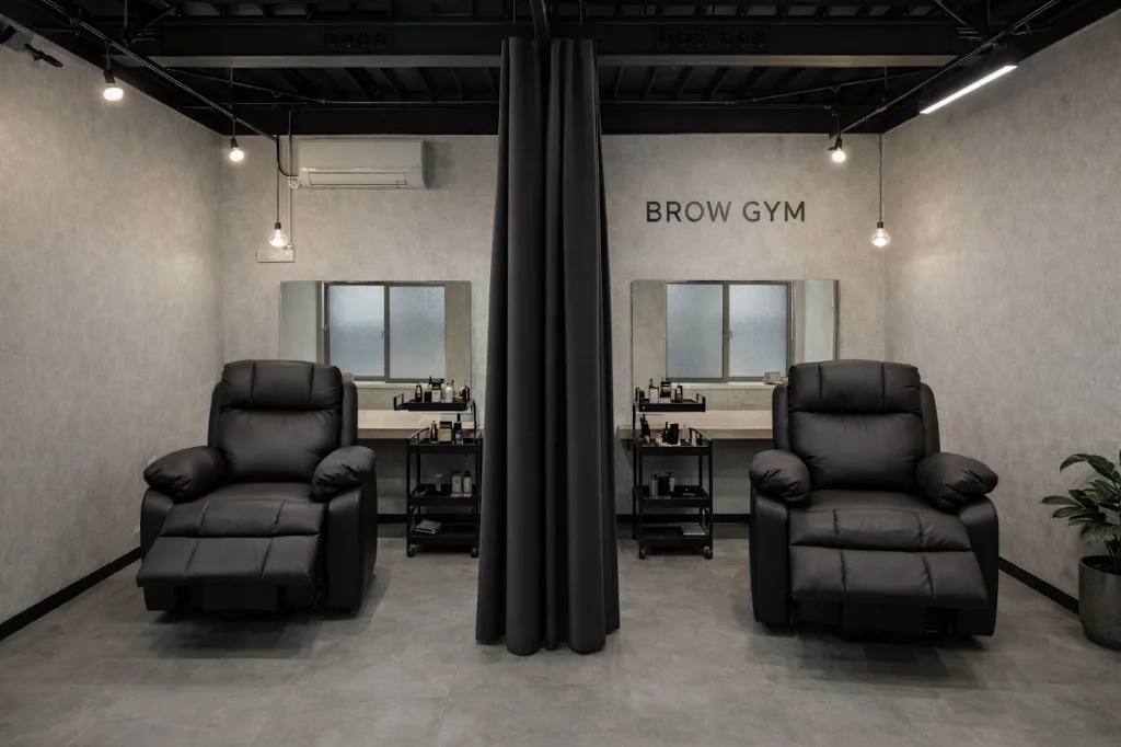 BROW GYMの店内